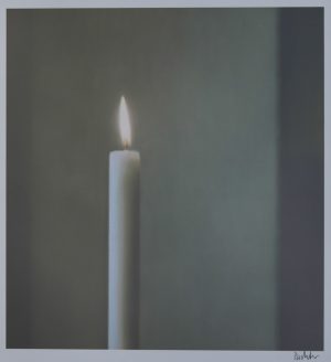 Kerze Gerhard Richter, weltberühmtes Motiv-8