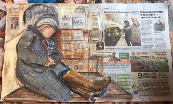 "Obdachlos in Moskau" - Helena Villalobos-164